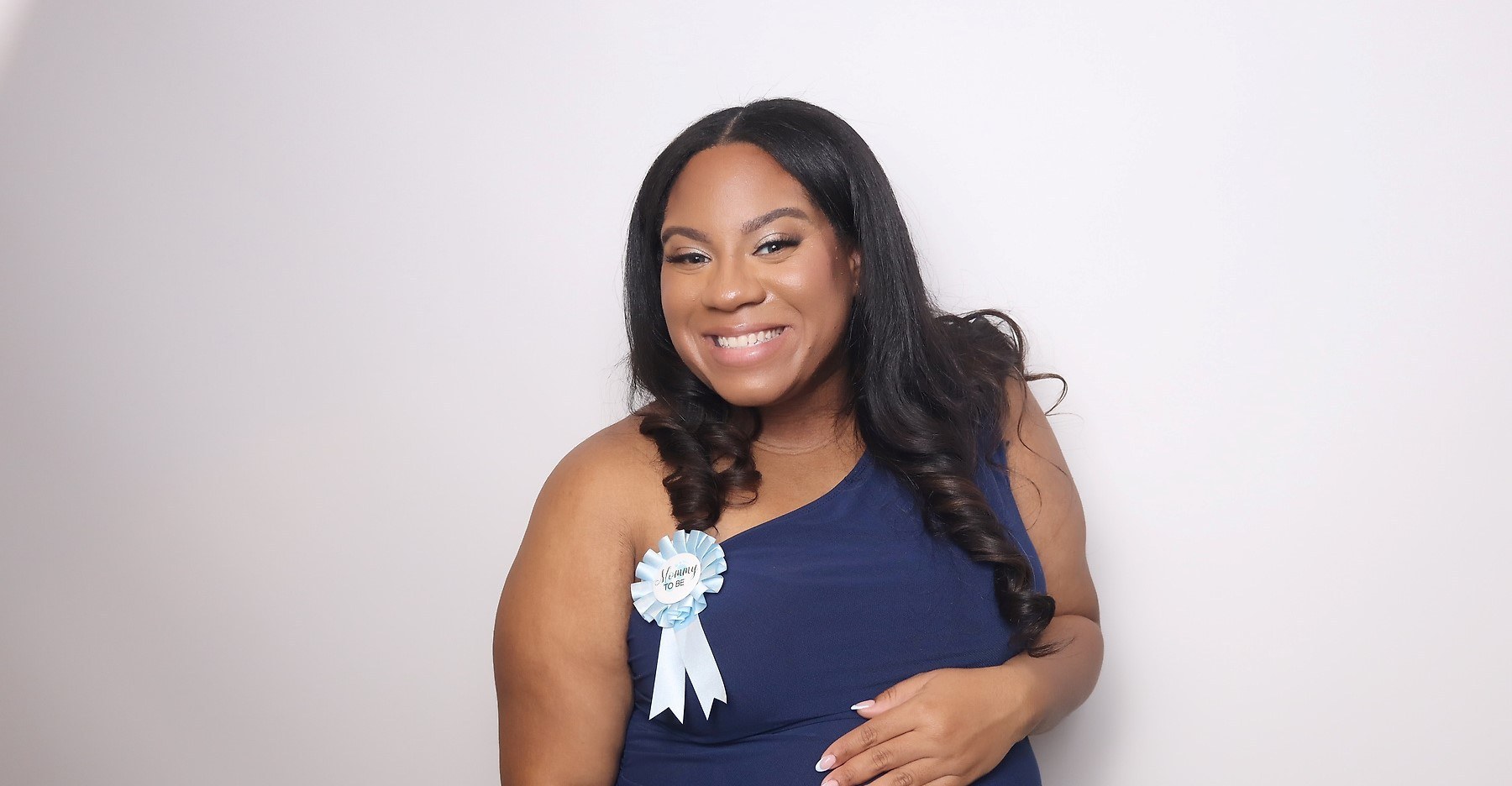 Baby shower photo booth