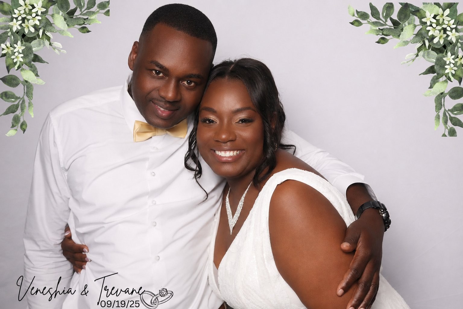 Wedding photo booth